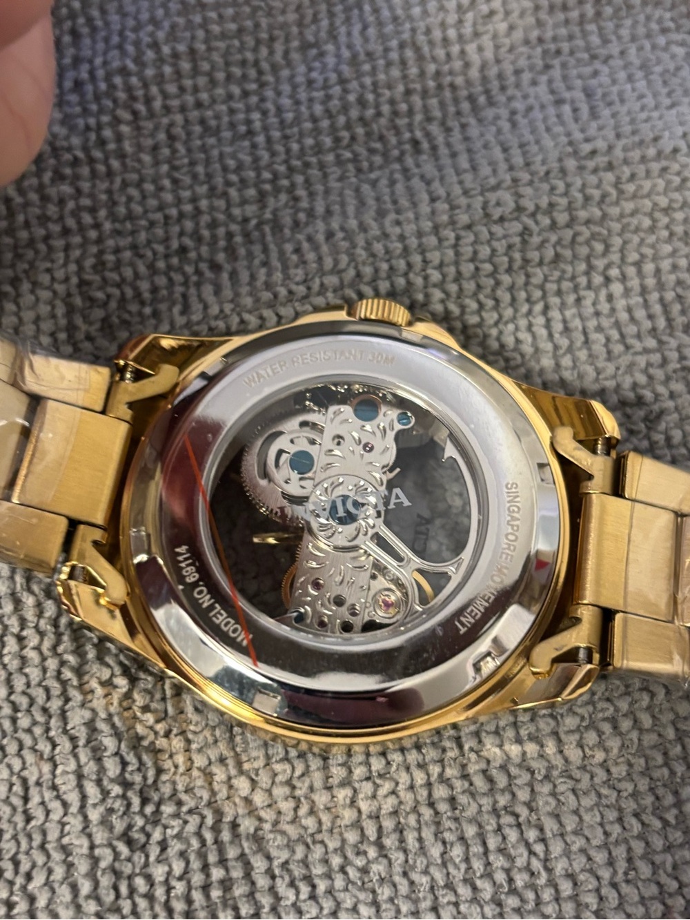 Lot 6 Invicta Men's Watches and 1 TechnoMarine in 8 Slot Invicta Hard - Picture 11 of 16